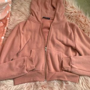 Brandy Melville crystal hoodie